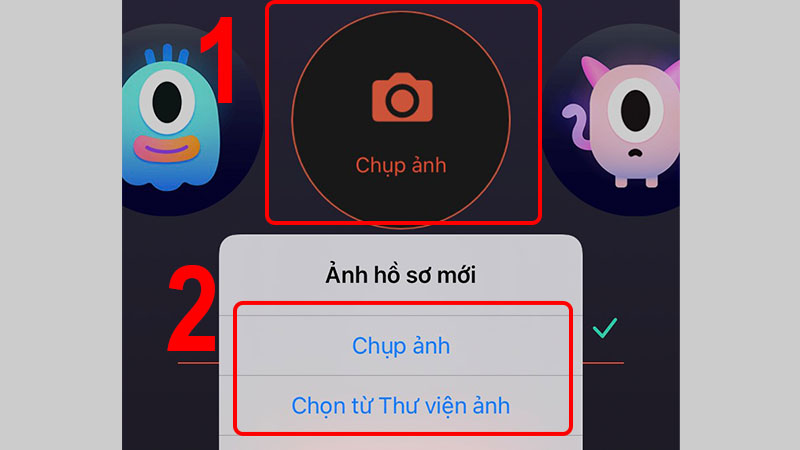 Bạn có thể đổi ảnh đại diện với bước này